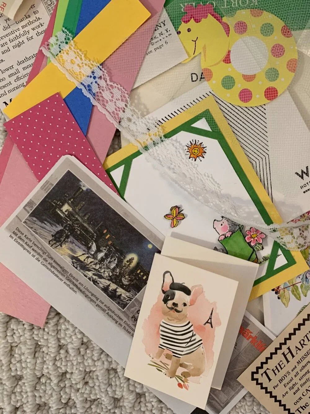 Vintage (and a bit of current) Ephemera for Junk Journaling.  Buyer gets ALL!